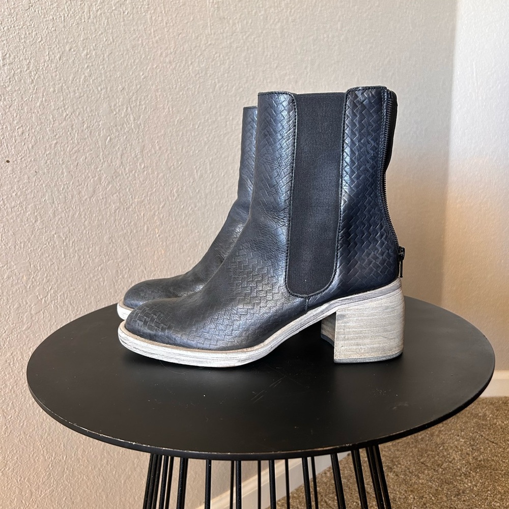 Free People Faux Leather Chelsea Boot - Picture 5 of 6
